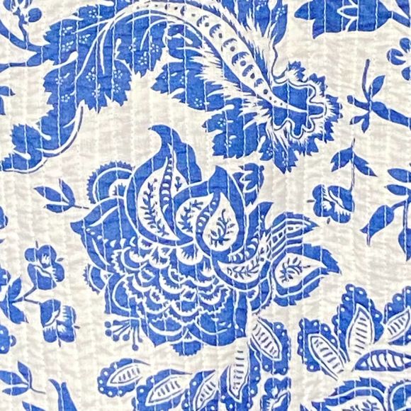 Nomadic Traders Quilted Reverible Jacket Small Lightweight Floral Double Pockets - Picture 11 of 12